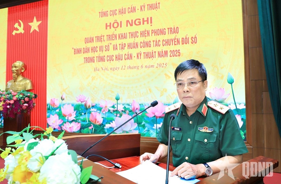 Tổng cục Hậu cần - Kỹ thuật quán triệt, triển khai thực hiện Phong trào “Bình dân học vụ số”